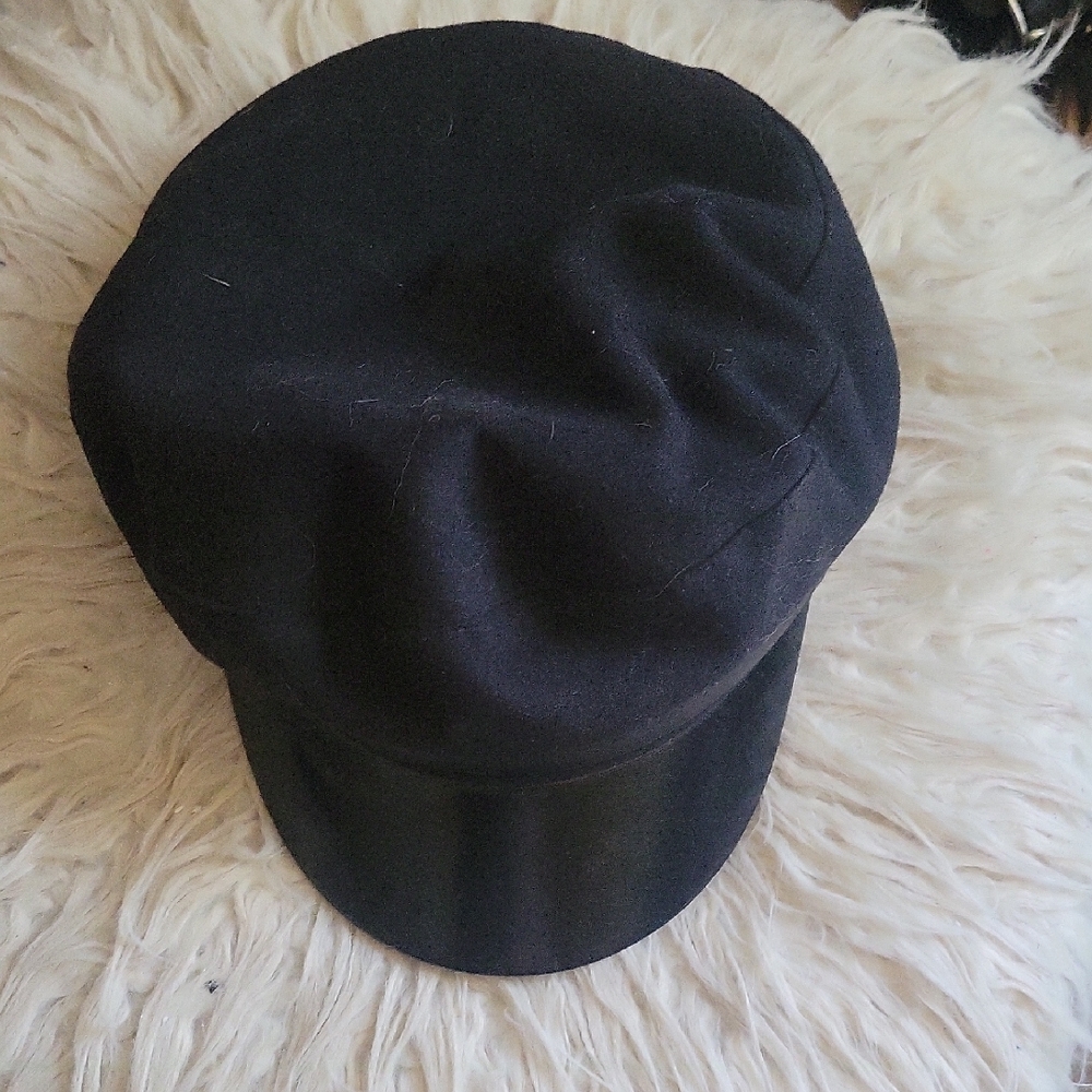 Black Newsboy Cap - Classic Baker Boy Hat